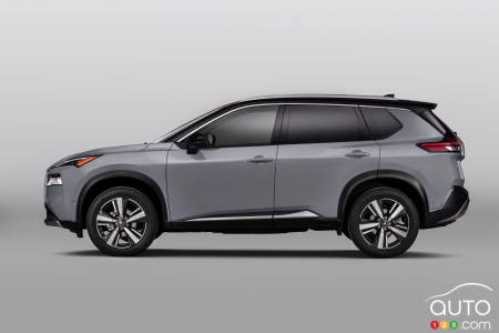 2021 Nissan Rogue, profile